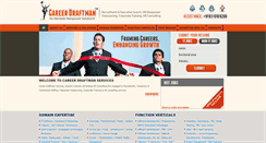 Desktop Screenshot of careerdraftman.com